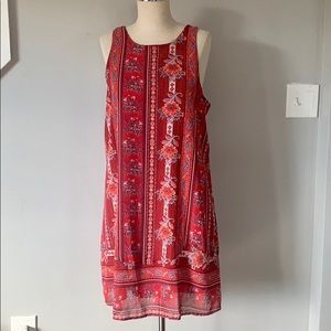 NWT Speechless dress with crisscross back